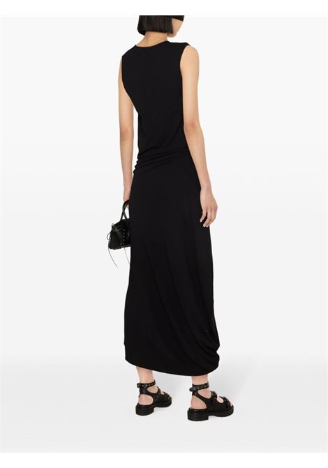 Black draped maxi dress - women LEMAIRE | DR1047LJ1019BK999