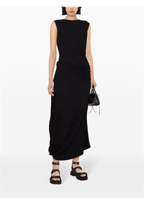 Black draped maxi dress - women LEMAIRE | DR1047LJ1019BK999