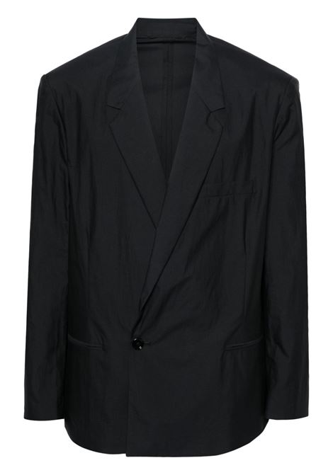 Black double-breasted blazer - men LEMAIRE | JA1027LF1209BK999