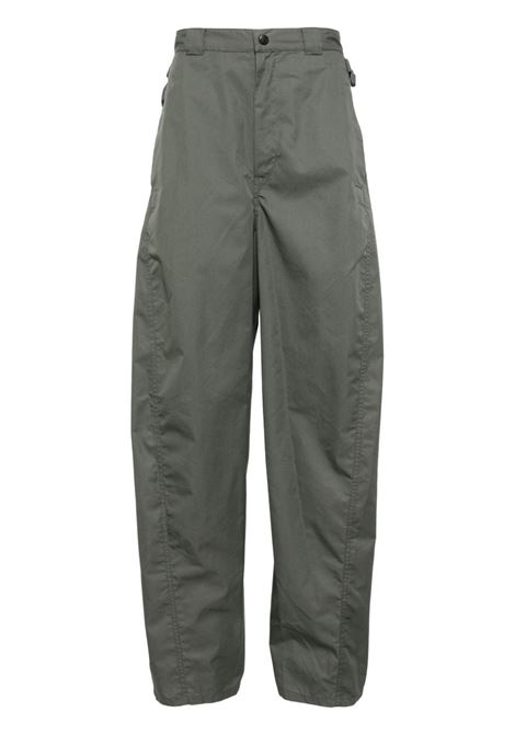 Grey high-rise wide-leg trousers - men LEMAIRE | PA1091LF1226BK949