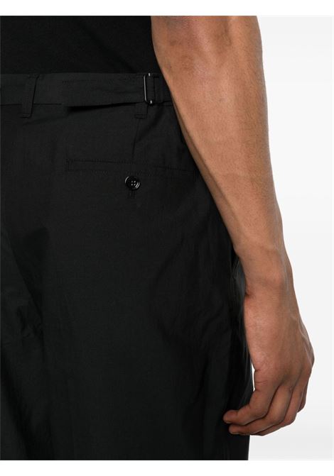 Black pressed-crease trousers - men LEMAIRE | PA1105LF1209BK999