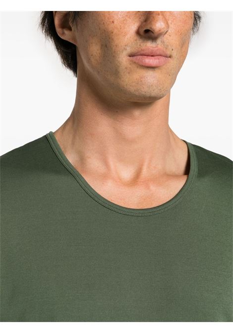 Green crew-neck T-shirt - men LEMAIRE | TO1109LJ1016GR627