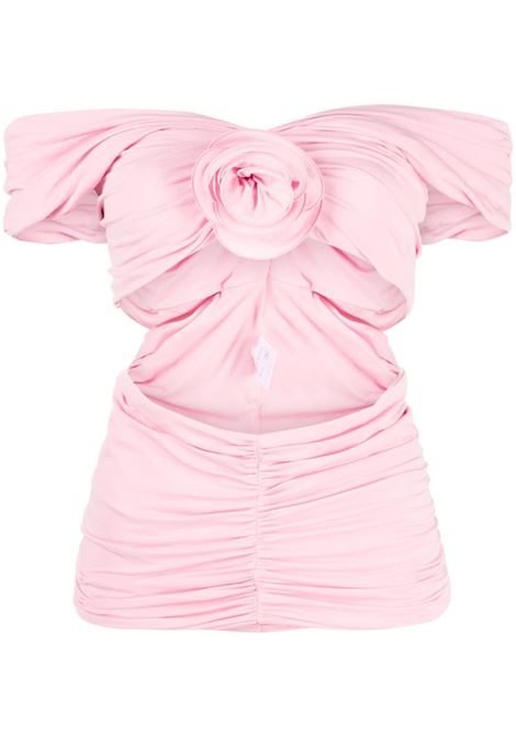 Top con applicazione floreale in rosa - donna MAGDA BUTRYM | Top | 234424PNK