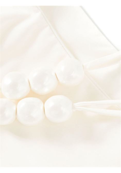 White pearl-detail bikini bottoms - women MAGDA BUTRYM | 815424CMR