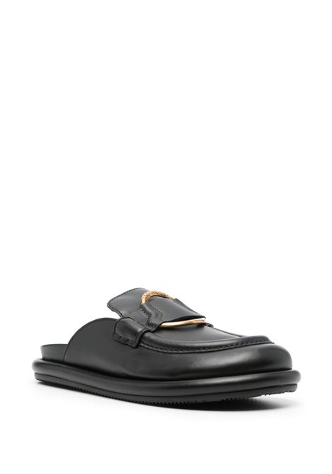 Mules Bell in nero - donna MONCLER | 4M00040M3798999