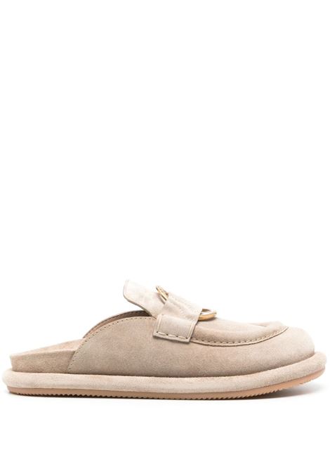 Mules Bell in beige - donna MONCLER | 4M00040M412123R