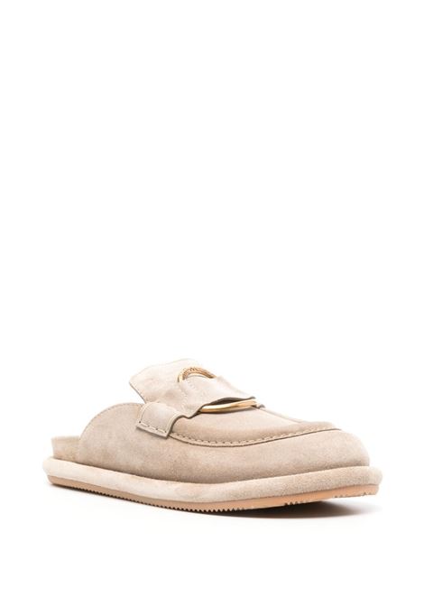 Mules Bell in beige - donna MONCLER | 4M00040M412123R