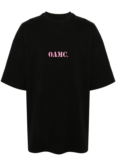 T-shirt con stampa in nero - uomo OAMC | 24E28OAJ14COT00912001