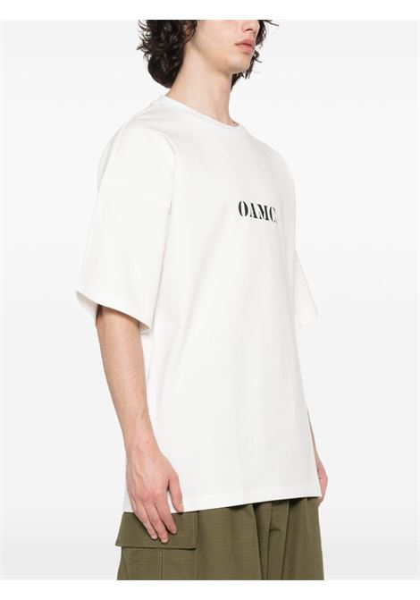 T-shirt con stampa in bianco - uomo OAMC | 24E28OAJ14COT00912101