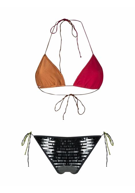 Set bikini con paillettes multicolore - donna OSÉREE | PTS227MLT