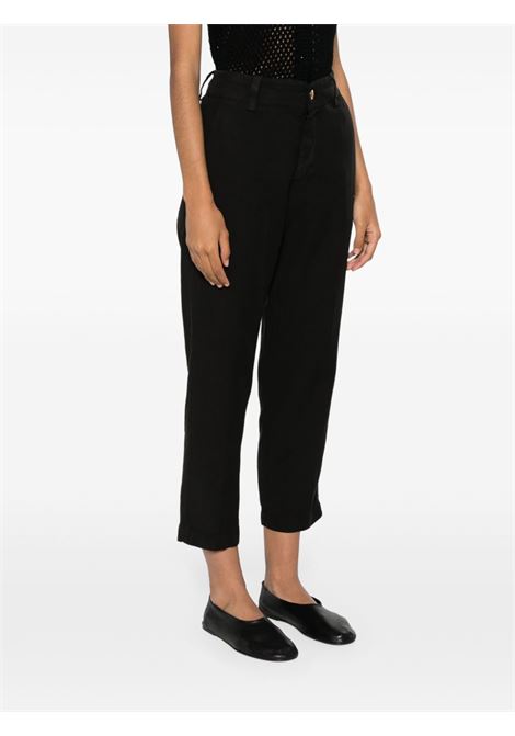 Black gio high-waisted trousers - women PT01 | CDVTGOB00STDPU31Y990