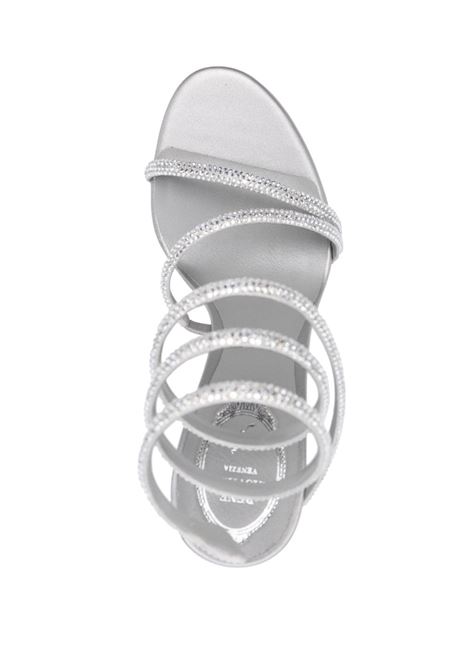 Silver margot crystal-embellished sandals  - women RENE CAOVILLA | C11339105R001V232
