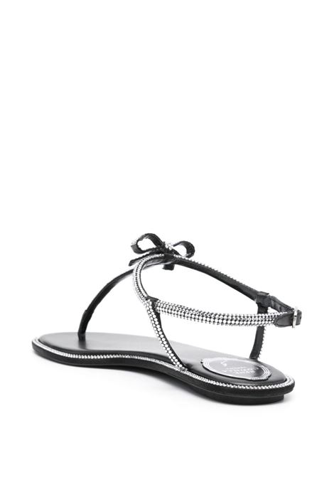 Black Diana crystal-embellished sandals - women RENE CAOVILLA | C12041010R001V065