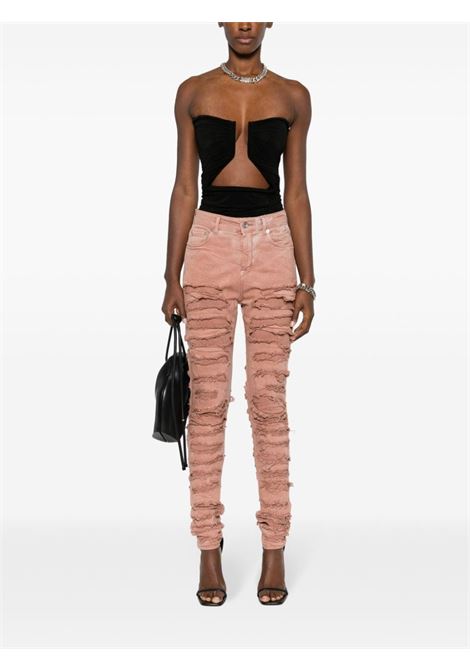 Jeans skinny Detroit Cut in rosa - donna RICK OWENS DRKSHDW | DS01D1316SCFSLH13