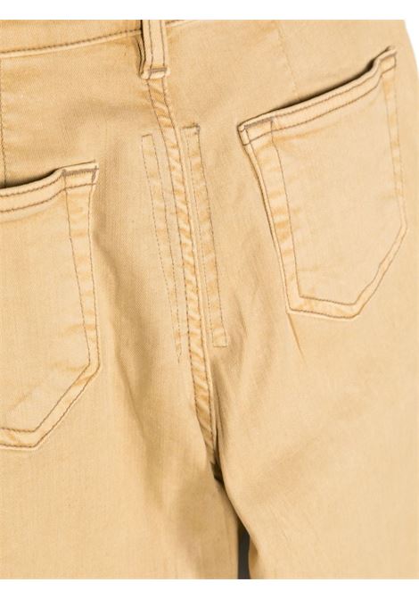 Jeans chino a gambata dritta in giallo - bambini RICK OWENS KIDS | BG01D4351SCF42