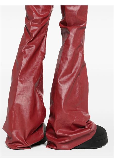 Pantaloni svasati Lido Bolan in rosso - donna RICK OWENS | RP01D2329SCT03