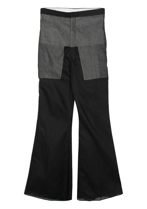 Black Dirt Bolan high-waist trousers - men RICK OWENS | RR01D3300ORNC09