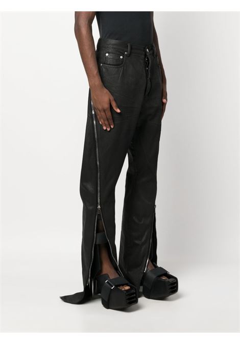 Black Bolan Banana high-rise bootcut jeans - men RICK OWENS | RR01D3343BW99