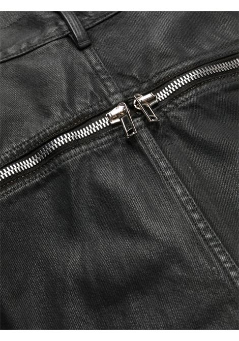 Black Bolan Banana high-rise bootcut jeans - men RICK OWENS | RR01D3343BW99