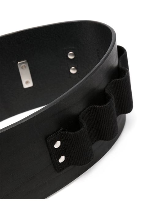Cintura con design regolabile in nero - uomo RICK OWENS | RR01D3484LGE09