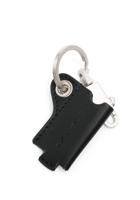 Black logo-debossed lighter case - unisex RICK OWENS | RR01D3495LGE09