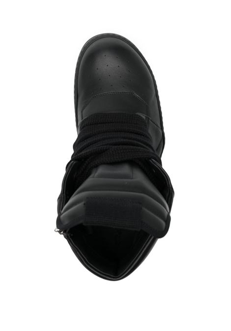 Sneakers alte Geobasket in nero - uomo RICK OWENS | RR01D3898LCOW29999