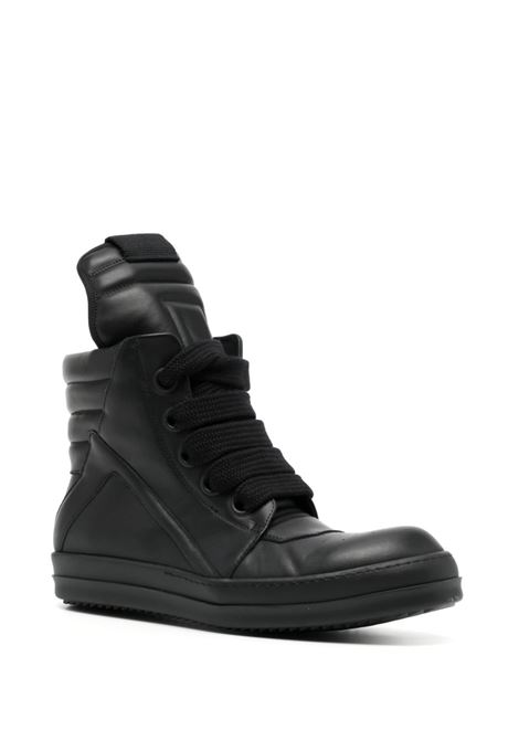 Black Geobasket high-top sneakers - men RICK OWENS | RR01D3898LCOW29999