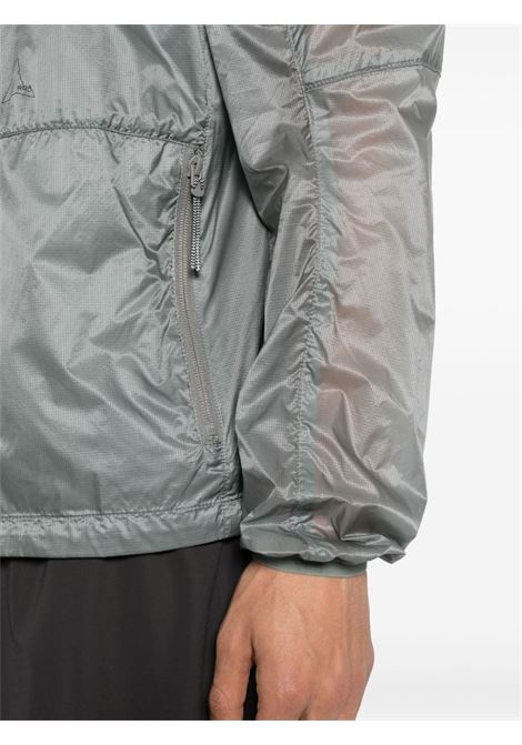 Grey semi-sheer jacket - men ROA | RBMW097FA69GRY0017