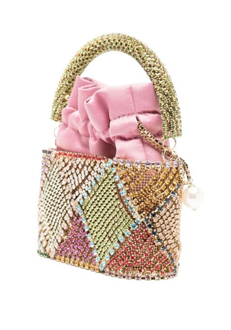 Multicolored pocket patchwork mini bag  - women ROSANTICA | B17638MLT