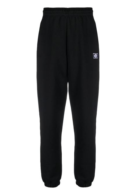 Pantaloni sportivi con ricamo in nero - donna ROTATE SUNDAY | 7003501001000