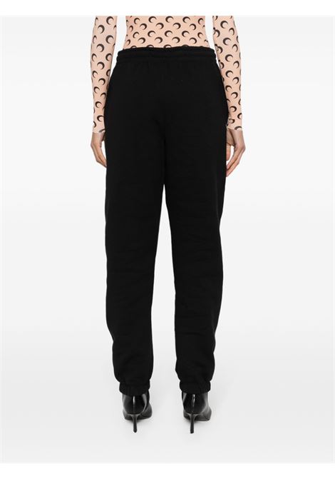 Pantaloni sportivi con ricamo in nero - donna ROTATE SUNDAY | 7003501001000