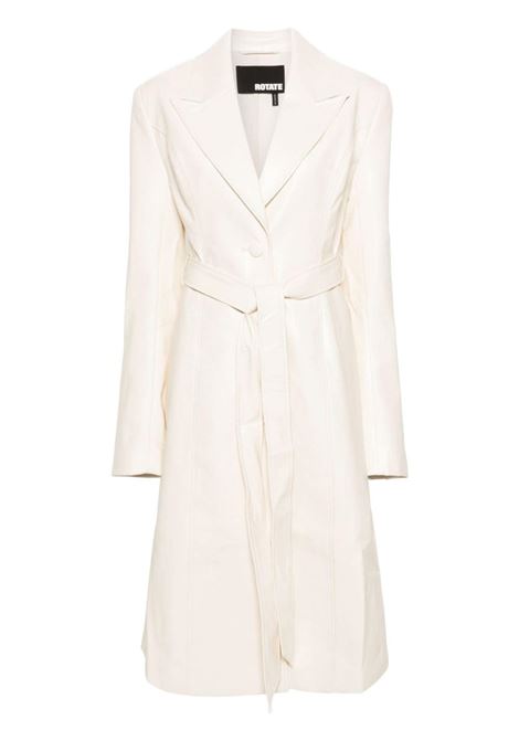 Cappotto con cintura in bianco - donna ROTATE | 1117432665110701