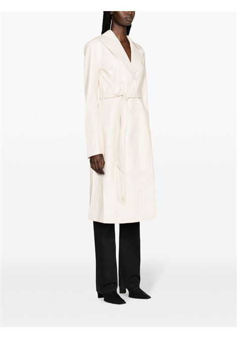 Cappotto con cintura in bianco - donna ROTATE | 1117432665110701