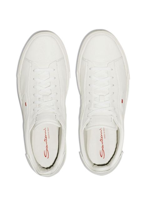 White dartz low-top sneakers  - men  SANTONI | MBGT21553PNNGSSSI50