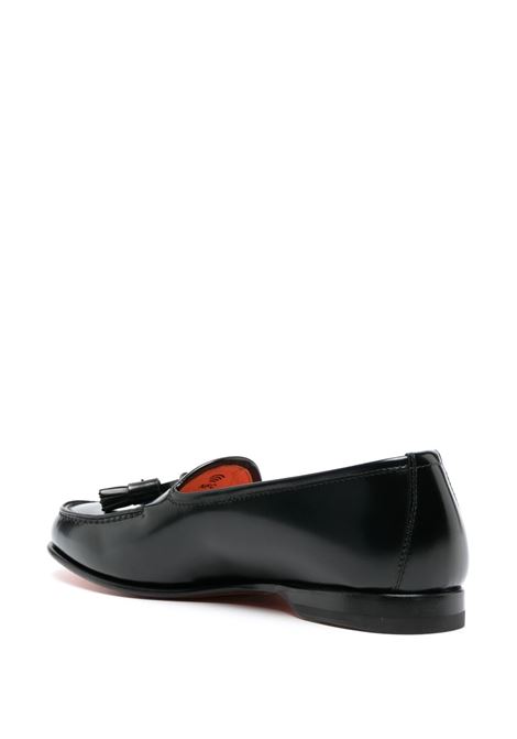 Black andrea loafers - men  SANTONI | MCAN18515PA1BPOHN01