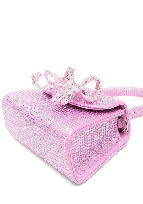 Borsa micro capri con cristalli in rosa - donna SELF-PORTRAIT | AW22313P