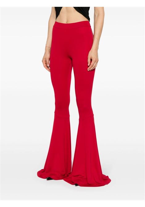Red Peggy flared trousers - women THE ANDAMANE | T150446ATJP073RD