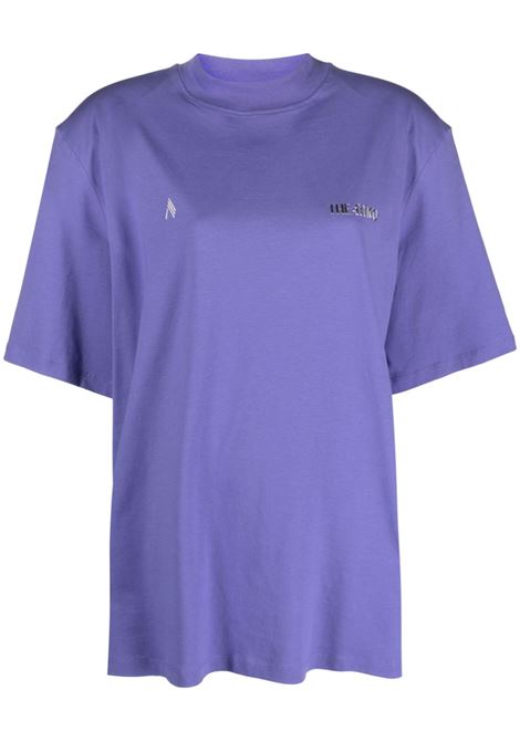 Violet Kilie shoulder-pads  T-shirt - women  THE ATTICO | 241WCT173J025012