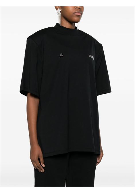 T-shirt Kilie con spalline in nero - donna THE ATTICO | 241WCT173J025100