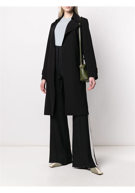 Cappotto midi con cintura in nero - donna THEORY | J0709411001