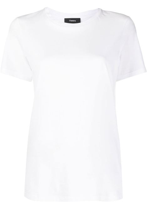 T-shirt Easy in bianco - donna THEORY | L1024523100
