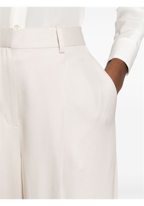 Pantaloni sartoriali con pieghe in beige - donna THEORY | N1106218B13