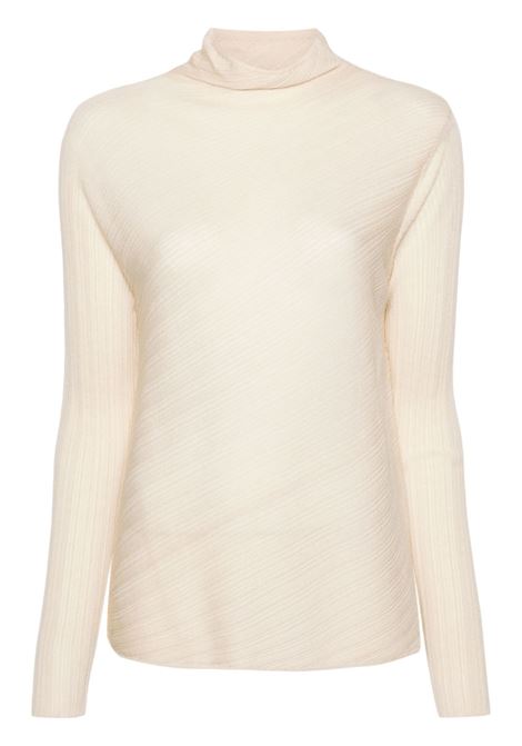 Top a coste Travelling in ecru - donna THEORY | N1216711Q5W