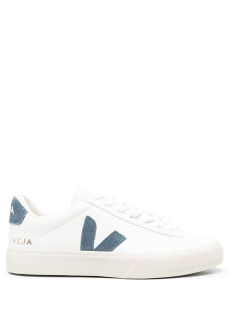Sneakers basse campo in bianco e blu - donna VEJA | CP0503121AWHTCLFRN