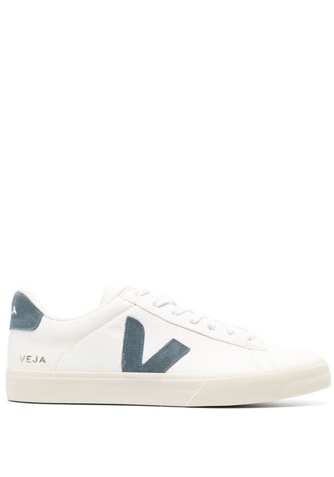 Sneakers basse campo in bianco e blu - uomo VEJA | CP0503121BWHTCLFRN