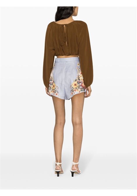 Shorts Lexi con stampa floreale in multicolore - donna ZIMMERMANN | 7453ARS245BLPLM