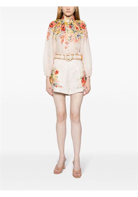 Shorts con stampa floreale Alight in multicolore - donna ZIMMERMANN | 8301ARS241IVF