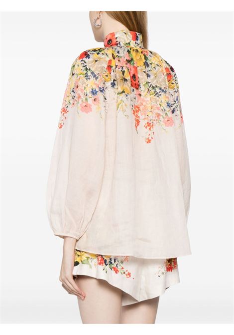 Multicolor alight billow floral-print blouse ? women  ZIMMERMANN | 8304TRS241IVF