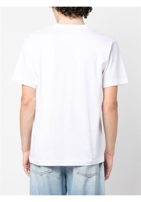 T-shirt con logo in bianco - unisex ACNE STUDIOS FACE | CL0205183