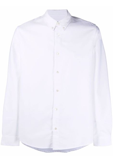White button-down shirt - men A.P.C. | COECKH12499AAB